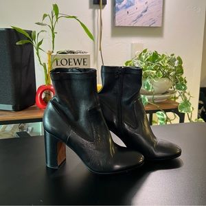 Vince Black Booties